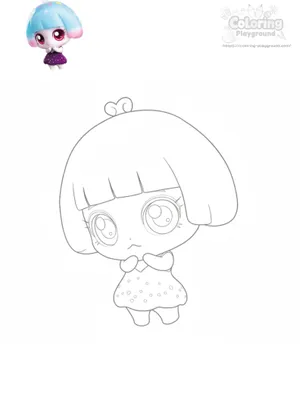 유리핑 색칠도안