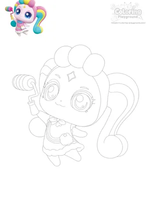 함께핑 색칠도안