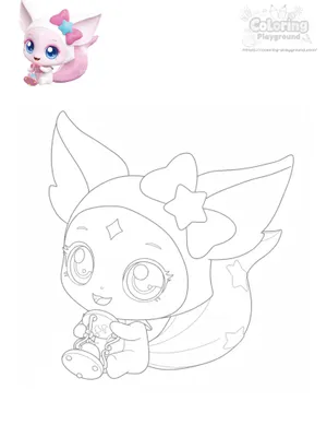 여우핑 색칠도안