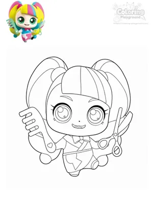 꾸며핑 색칠도안