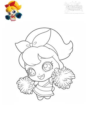 힘내핑 색칠도안