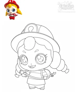 뜨거핑 색칠도안