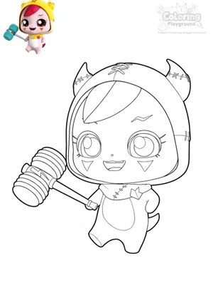 악동핑 색칠도안