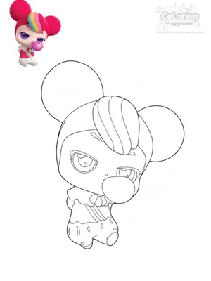 뿌뿌핑 색칠도안