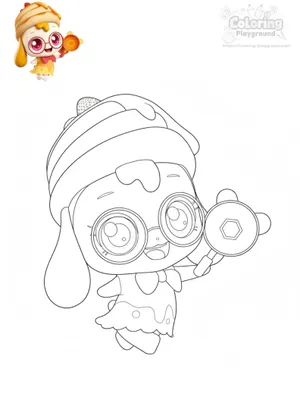 핫케핑 색칠도안