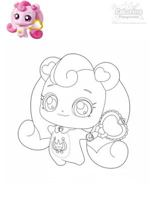 하츄핑 색칠도안