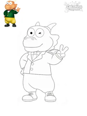 통통이 색칠도안