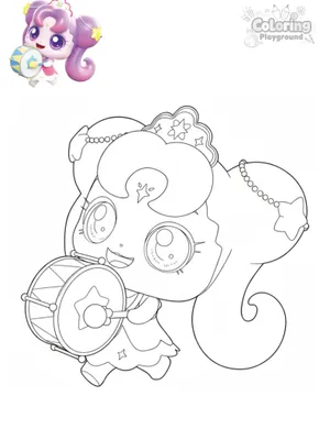 아롱핑 색칠도안