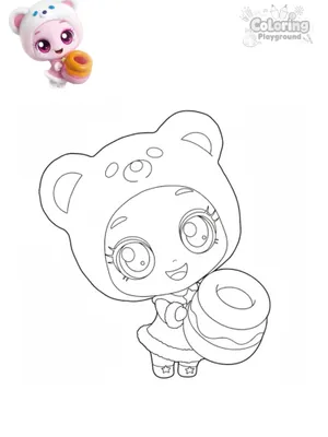 고마핑 색칠도안