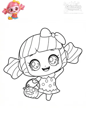 캔디핑 색칠도안