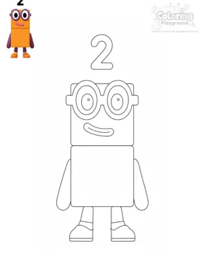 넘버블록스 2 이 색칠도안