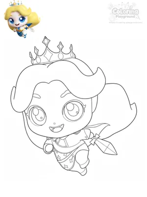 샤를핑 색칠도안