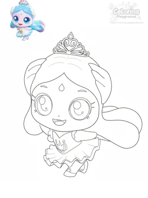 사뿐핑 색칠도안