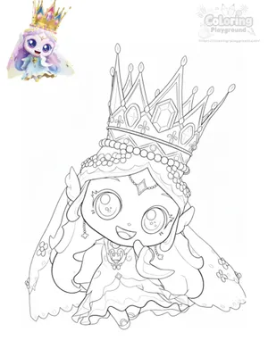 다이아나핑 색칠도안