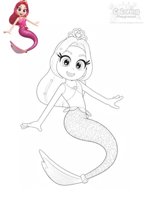 레드 루비 색칠도안