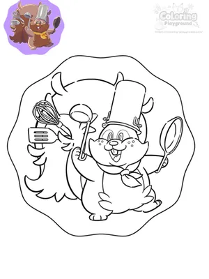 요씽셰프 색칠도안 색칠도안