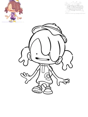 메타몽(여) 색칠도안 색칠도안