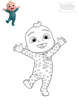 코코멜론 제이제이 색칠 도안 색칠도안