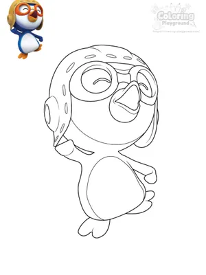 뽀로로 색칠도안