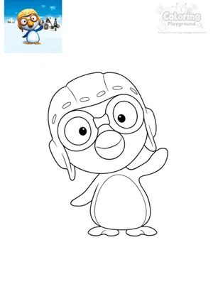 뽀로로 색칠도안